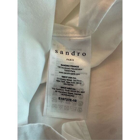 Sandro Paris Blouse Size 3 - Picture 9 of 9